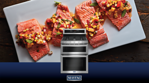Maytag® 30 Fingerprint Resistant Stainless Steel Free Standing Double Oven  Electric Range, Classic Maytag