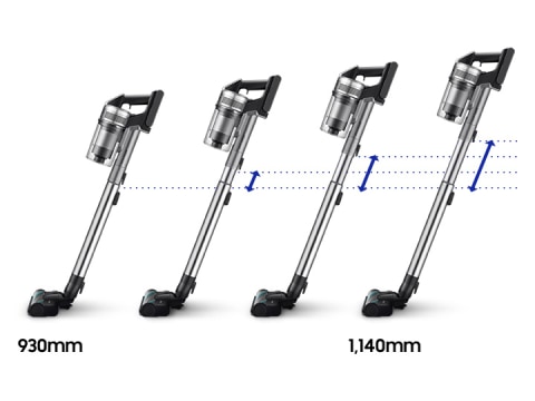 Clean comfortably with different length options