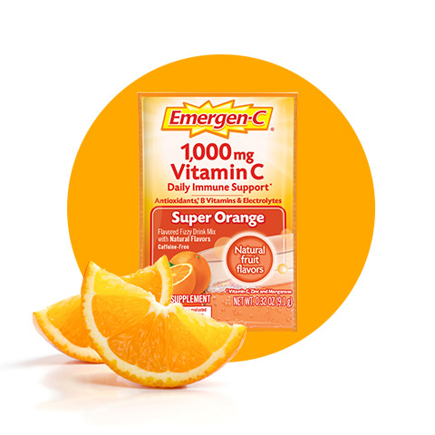 Emergen C Vitamin C 1 000 Mg Variety Pack Drink Mix 90 Packets Costco
