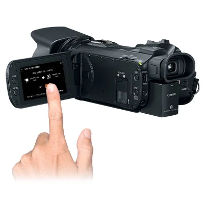 Canon LEGRIA HF G50 4K Camcorder (Renewed) - 4K UHD/25P, 20x Optical Zoom, Image Stabilization, Dual Card Slots, USB-C & Live Streaming Support