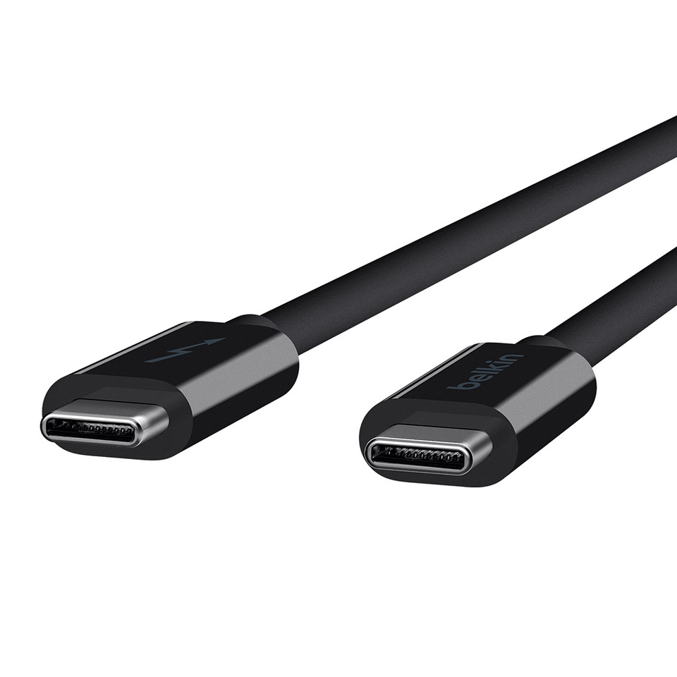 Tekstforfatter Rejsende købmand deres Belkin Thunderbolt 3 - Thunderbolt cable - USB Type C (M) to USB Type C (M)  - 3.3 ft - Black | Dell USA