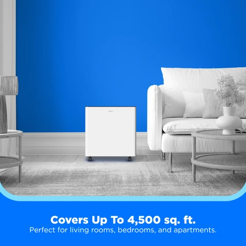 Coverage up to 4,500 sq. ft.