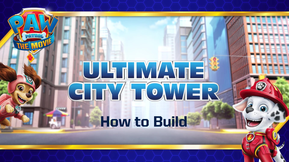 paw patrol ultimate city tower