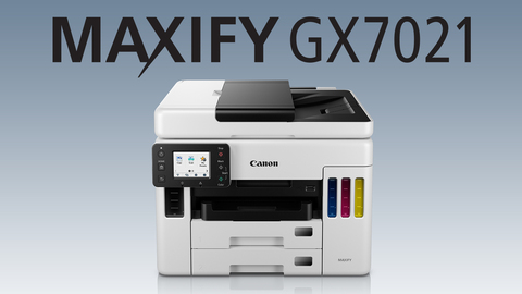 Canon MAXIFY GX7021 Wireless MegaTank All-In-One Color 4471C037