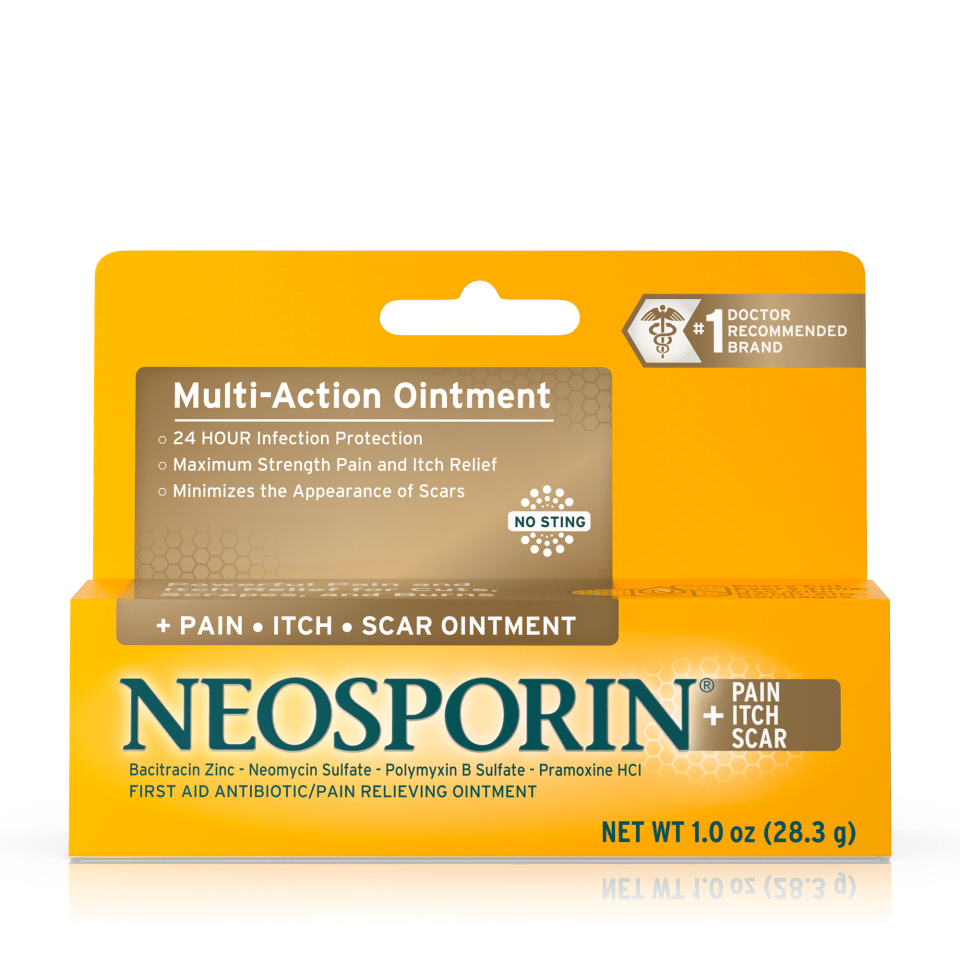 Neosporin + Pain Relief Dual Action Topical Antibiotic Ointment, 1 oz