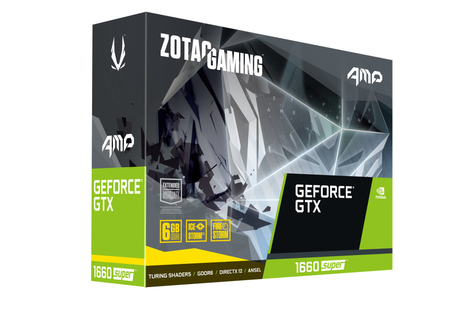 ZOTAC GAMING GeForce GTX 1660 SUPER AMP 6GB GDDR6 192-bit Gaming