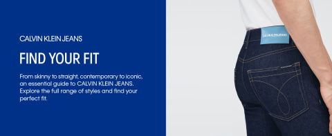 Calvin Klein Jeans Athletic Taper Dark Blue Jeans | belk