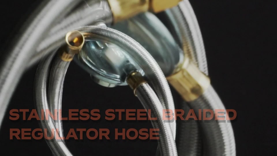 Blackstone Braided Heavy Duty Stainless Steel Regulator Hose 
