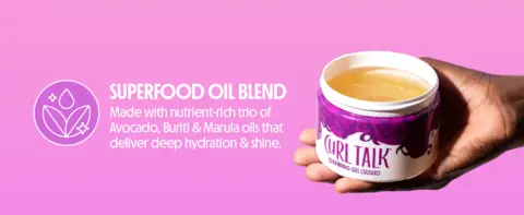 Curl Talk Defining Gel Custard