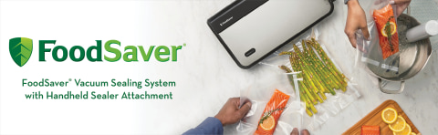 FoodSaver Vacuum Sealing System with Handheld Sealer Attachment