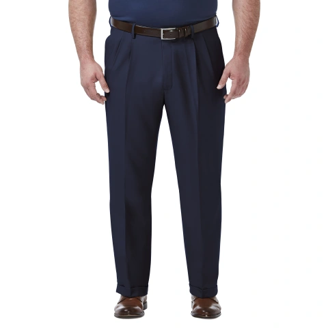 mens haggar active series straight fit dress pants The Active Series™ Stretch 5-Pocket Pantㅤ