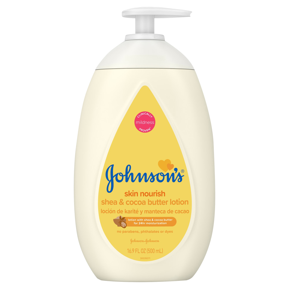 Johnson's Moisturizing Pink Baby Lotion with Coconut Oil, 1.7 fl. oz