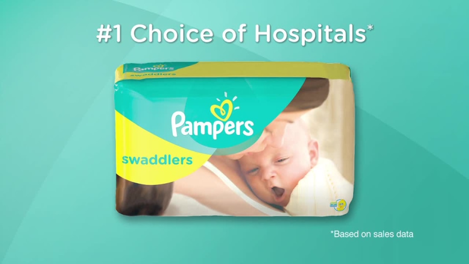 thumbnail video image 2 of Pampers Swaddlers Diapers, Super Pack, Size 3, 88 Count, 2 of 2