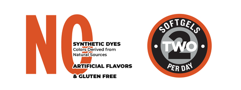 No Synthetic Dyes – Colors Derived from Natural Sources, No Artificial Flavors, Gluten Free