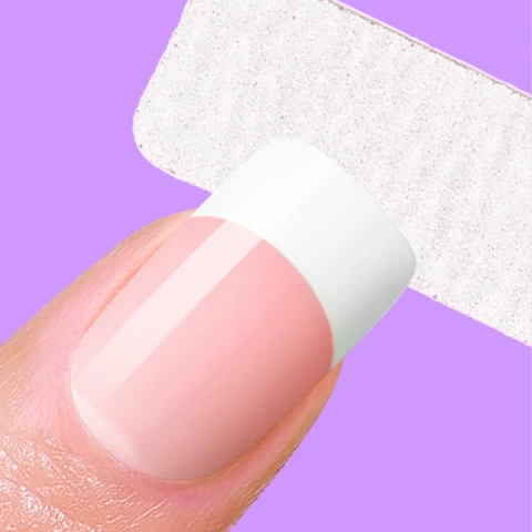 3. File entire nail surface.