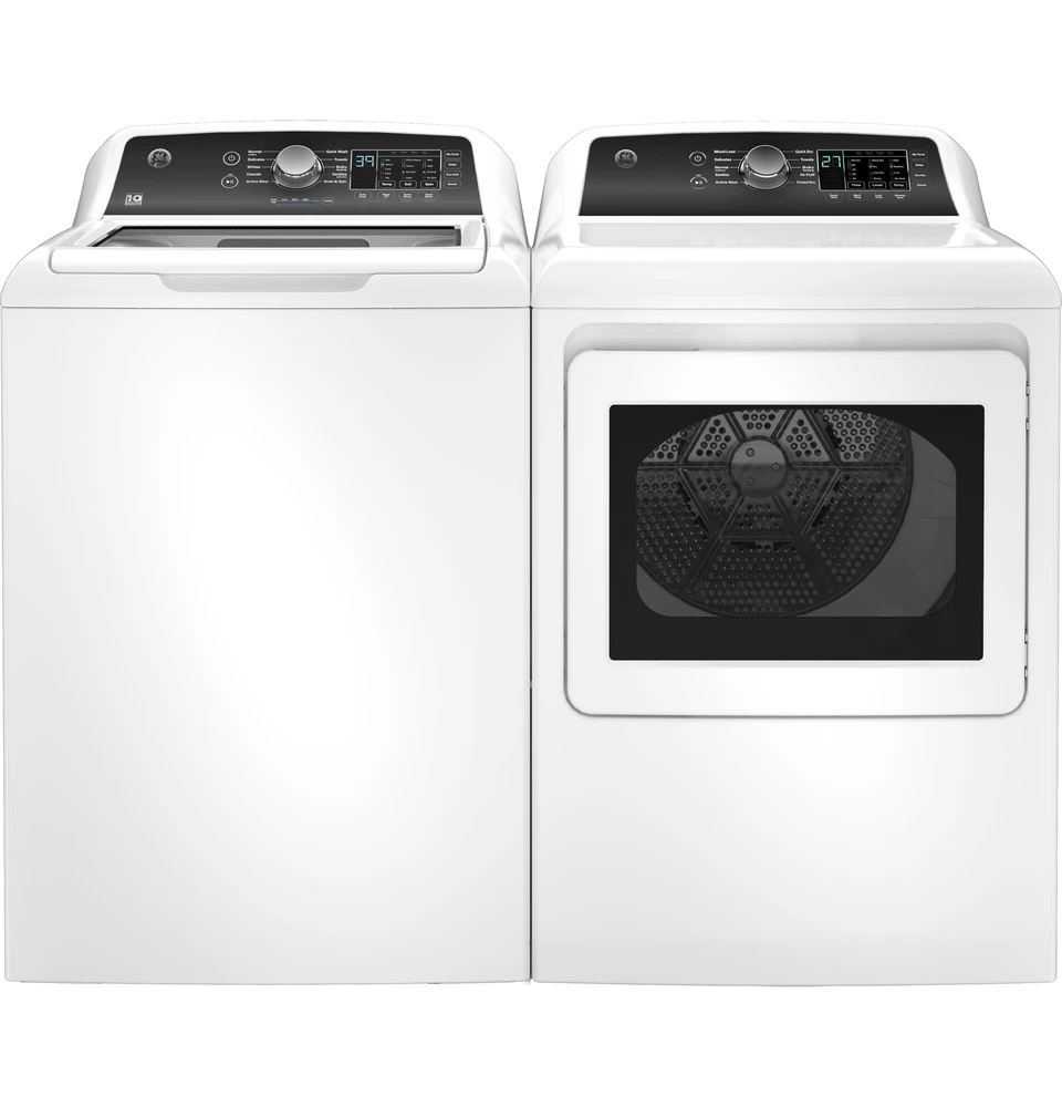 GE® 4.5 Cu. Ft. White Agitator Top Load Washer with Water Level