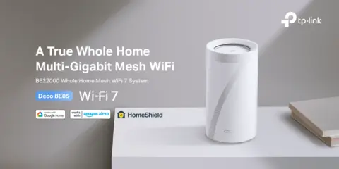 TP Link Deco 7 Elite BE22000 Tri Band Wi Fi 7 Whole Home Mesh