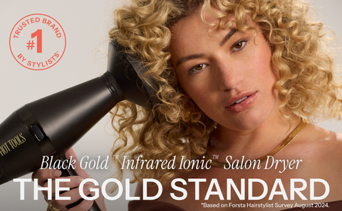 Black Gold Infrared Ionic Salon Dryer - The Gold Standard