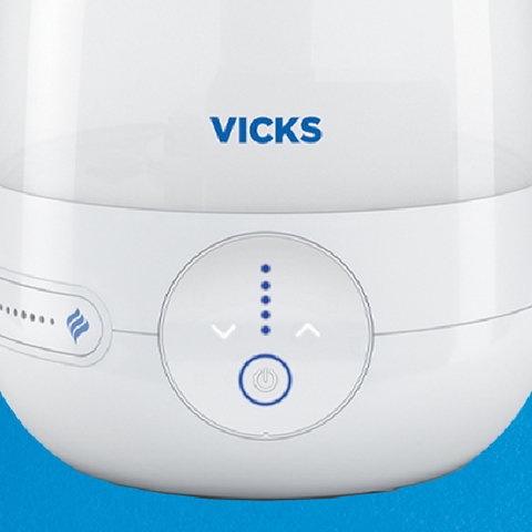 VICKS FilterFree Plus Cool Mist 40Hr Humidifier 1.2 Gal. Touch