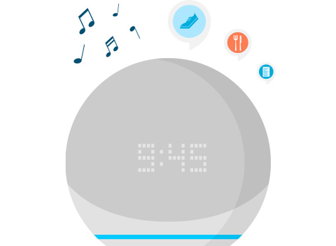 Echo Dot Smart Speaker with Clock - 5th Generation - Glacier White -  KDL-53-027823