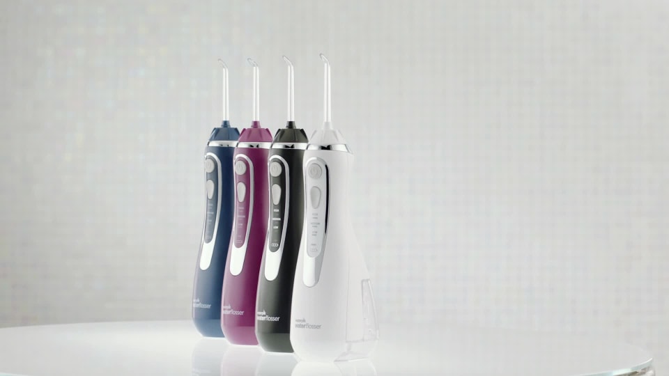 Waterpik Cordless Advanced Water Flosser For Teeth Gums Black