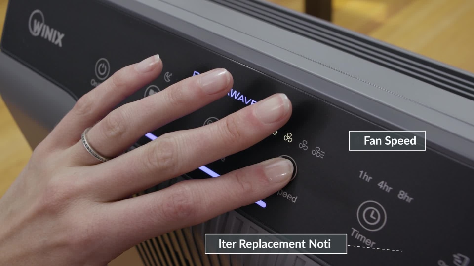 Winix 53002 True HEPA 4Stage Air Purifier with PlasmaWave Technology