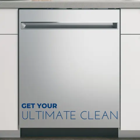 GE 51 dBA Built In Dishwasher in Stainless GDT225SSLSS