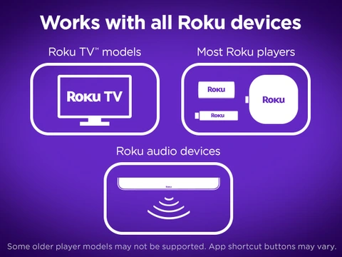 Works with all Roku devices.