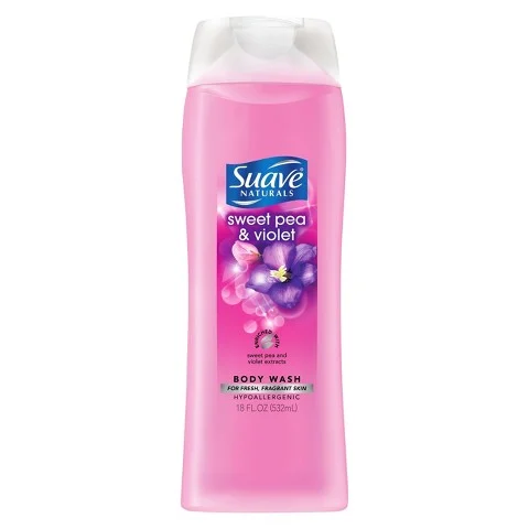 Suave Naturals Sweet Pea &amp; Violet Body Wash 18 oz