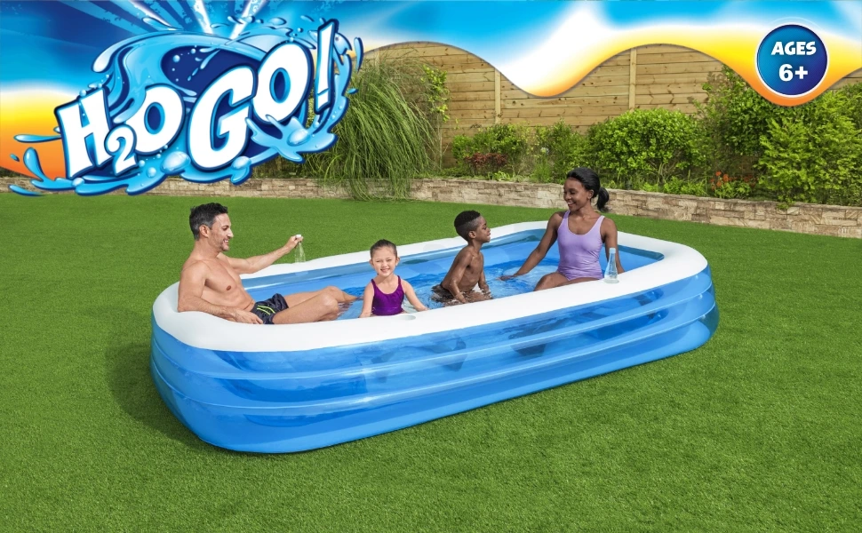 Inflatable Family Sized Pool at Costco - under $50!!