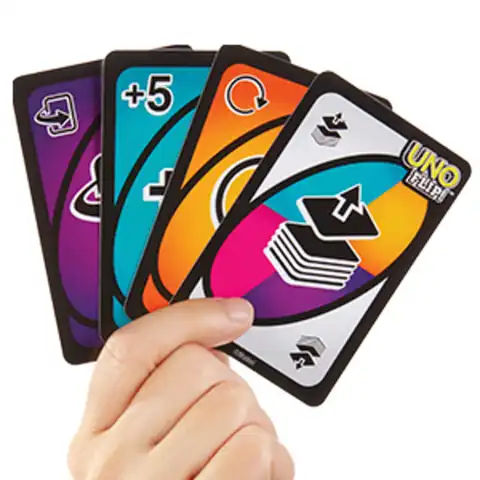 Mattel Games Uno Flip! Juego de Cartas Juegos Niños +5 Años