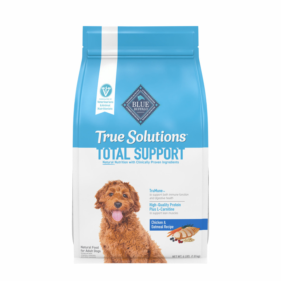 thumbnail video image 2 of Blue Buffalo True Solutions Total Support Natural Dry Dog Food, Chicken, 4-lb. Bag, 2 of 13