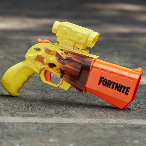 Nerf Fortnite Peely pack SR Ripe Dart Blaster, Holiday Gifts for