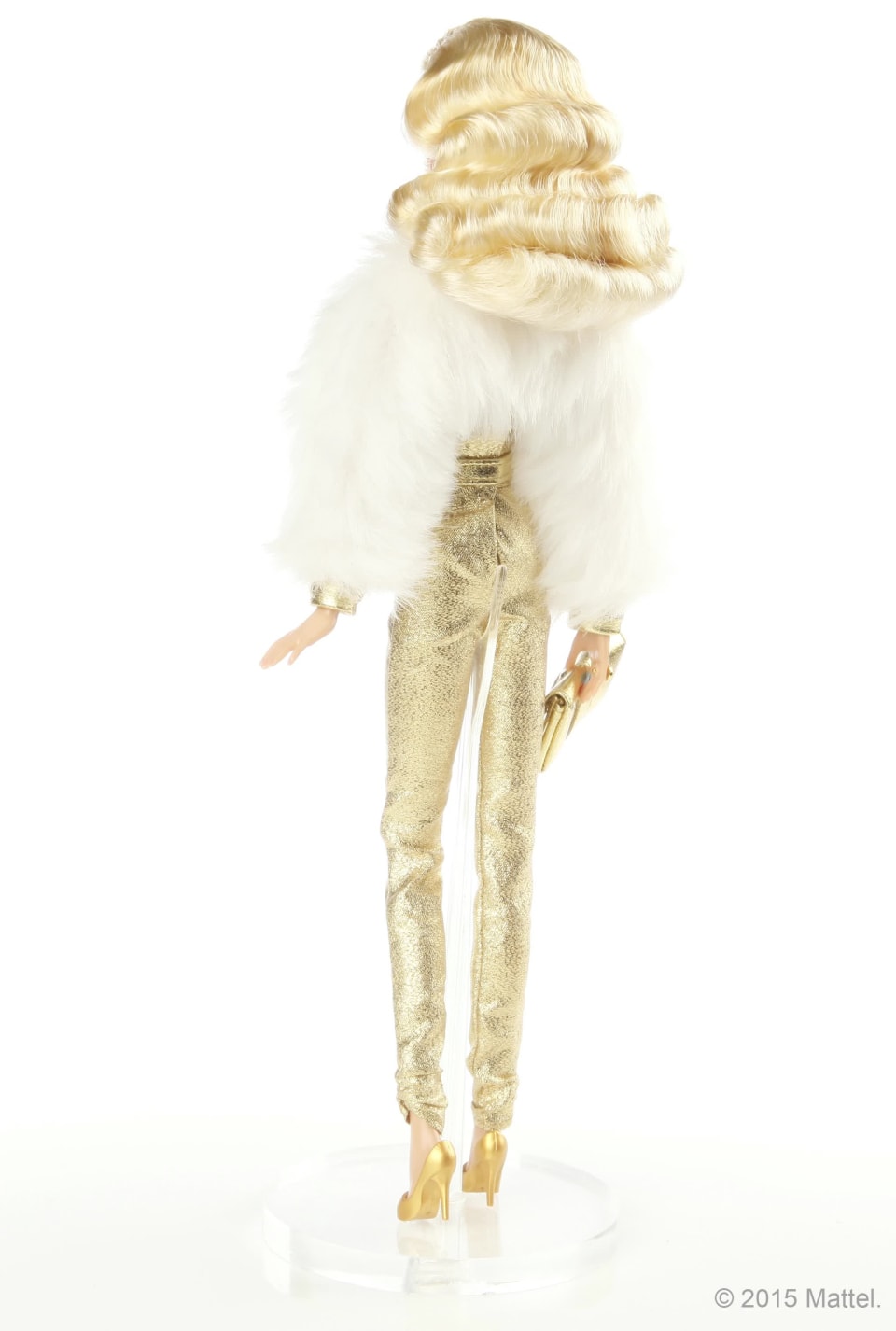 thumbnail video image 2 of Barbie Golden Dream Superstar Forever Collection Doll, 2 of 8