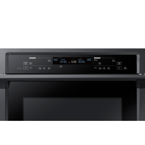 NQ70M6650DG by Samsung - 30 Smart Microwave Combination Wall Oven with  Steam Cook in Black Stainless Steel