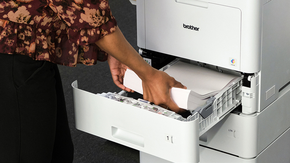 Brother Impresora láser a color empresarial HL-L9410CDN con impresión  rápida, gran capacidad de papel y funciones de seguridad avanzadas