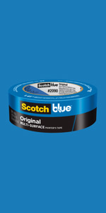 Master Painter 99629 1.41 Inch x 60 Yard Roll Of Blue Painter's Masking  Tape - Quantity of 12 