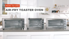 black and decker air fryer toaster oven extra wide