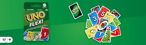 Mattel Juego de Cartas Uno - Flex icon 2