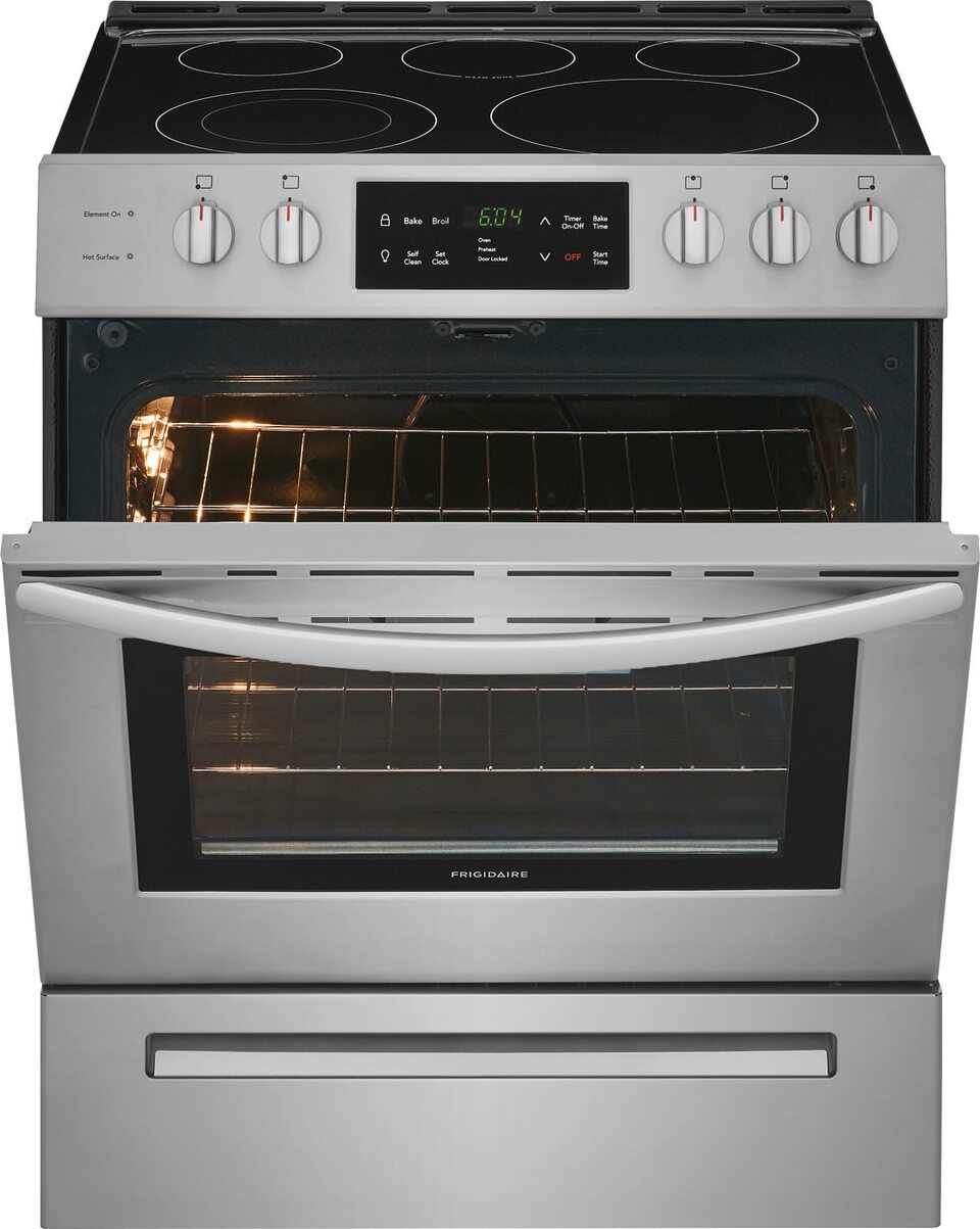 frigidaire stove self cleaning time