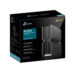 TP-Link BE15000 Wi-Fi 7 ルーター TP Link BE15000 Tri Band Wi Fi 7 Router Black - Best Buy