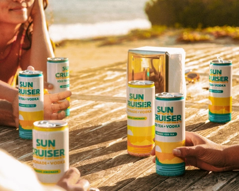 Sun Cruiser Iced Tea Vodka, Half & Half, 8 pack, 12 fl. oz. Cans