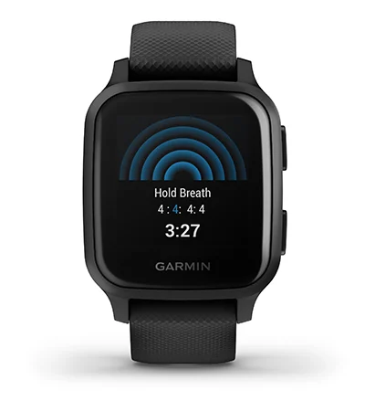 Garmin Venu Sq Music Edition GPS Smartwatch - Rose Gold