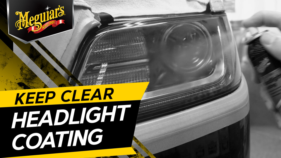 thumbnail video image 2 of Meguiar's Keep Clear Headlight Coating, G17804, 4 oz, Aerosol, 2 of 10