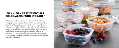 LocknLock Easy Essentials 2 Container Food Storage Set & Reviews