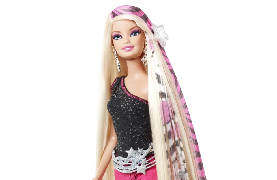 Barbie designable clearance hair extensions