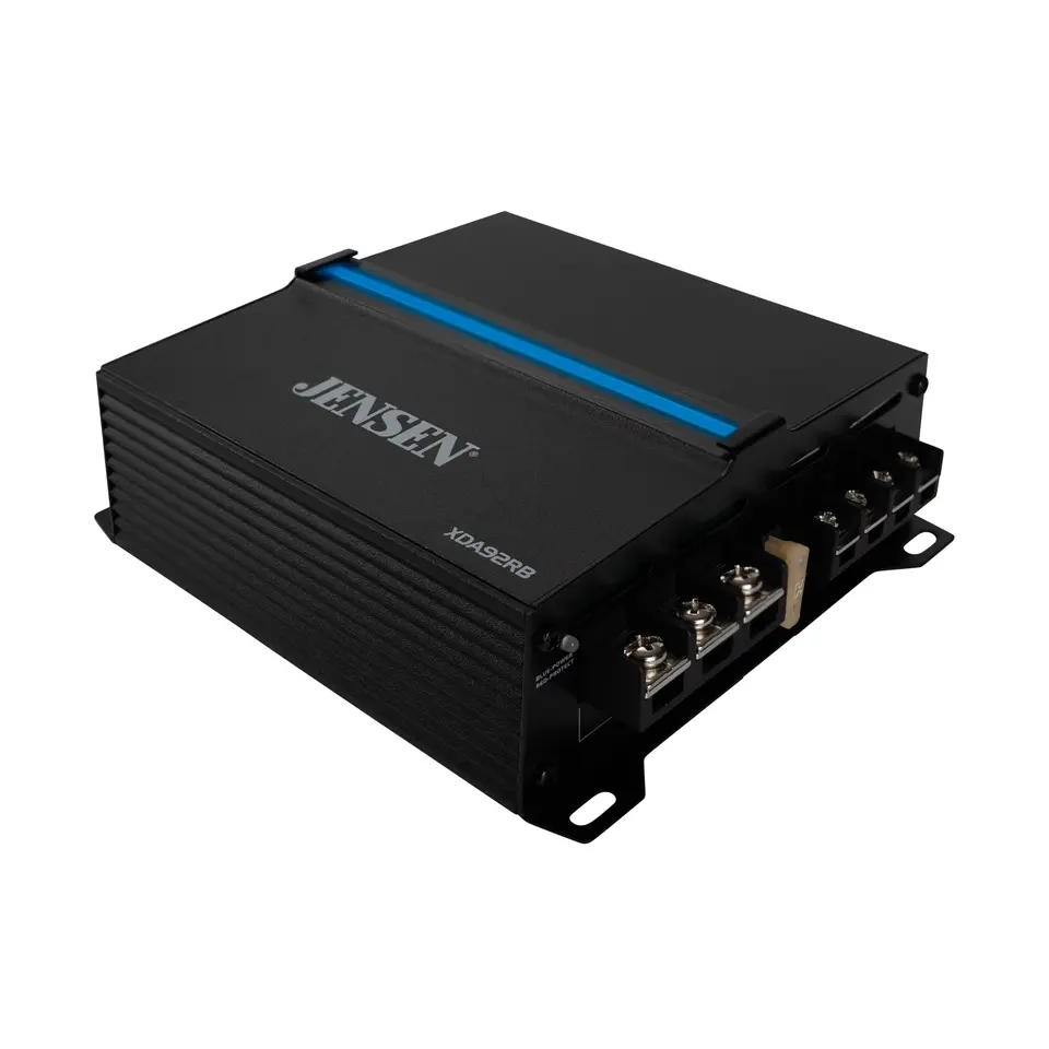 JENSEN Power Audio XDA92RB Class D 2 Channel Bridgeable Amplifier