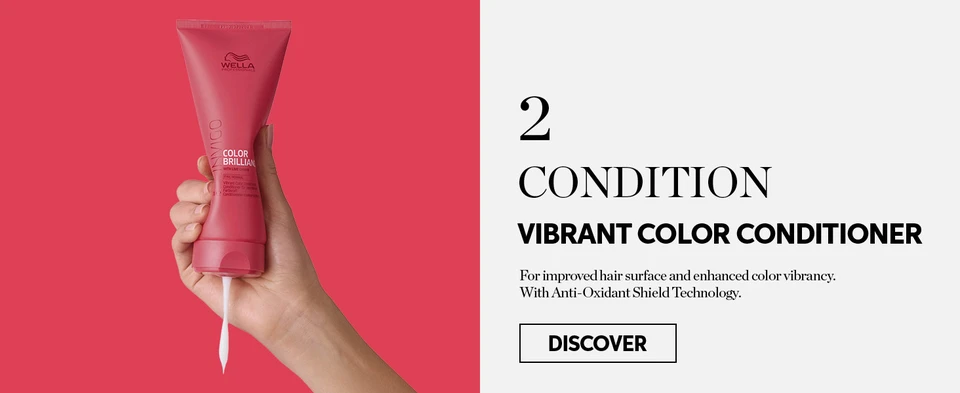 Color Brilliance Vibrant Conditioner for improved hair surface and color