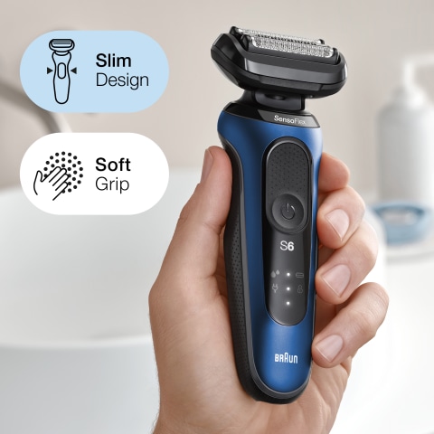 Braun Series 6 Rechargeable Electric Razor For Men 