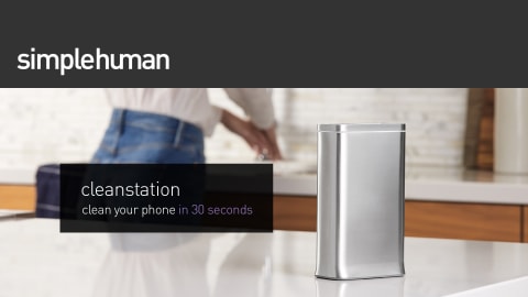 simplehuman CleanStation review - Deep cleans your smartphone